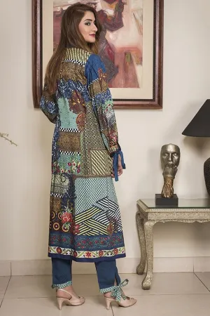 1881-PRINT-B DIGITAL PRINTED LINEN UNSTITCHED