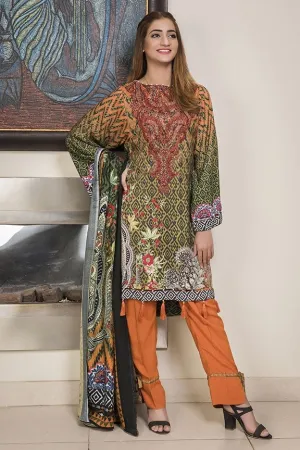 1889-PRINT-B DIGITAL PRINTED LINEN UNSTITCHED