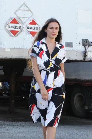 Abstracted Lily Dress S/M
