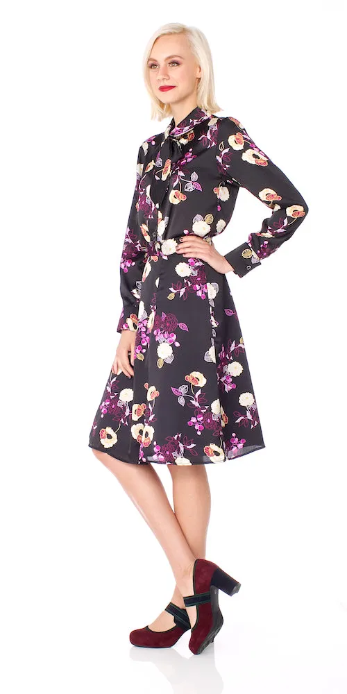 Aster Skirt, plum bloom