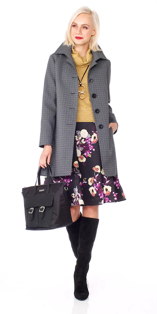 Aster Skirt, plum bloom