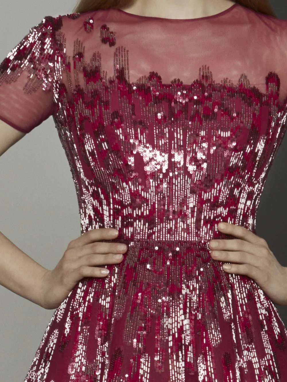 Beaded Evening Gown