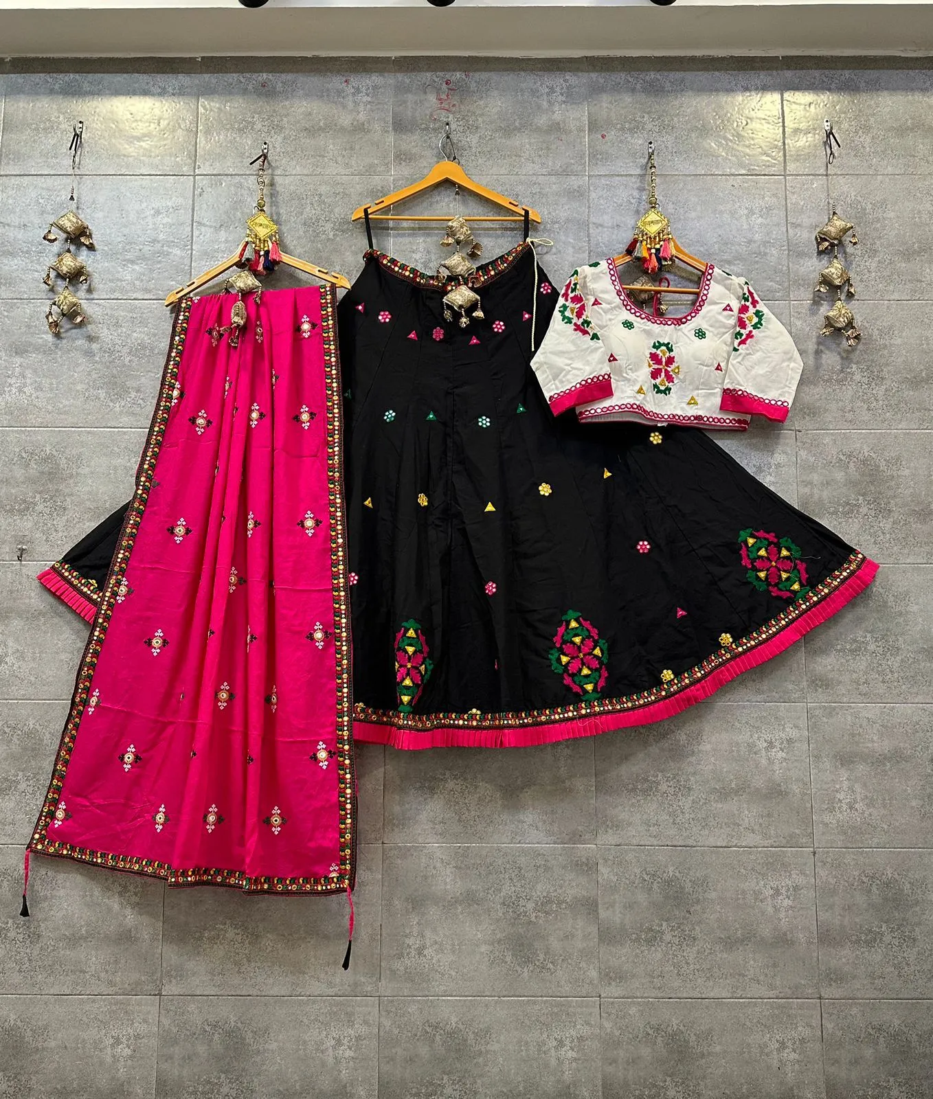 Beautiful Designer Aari Work Chaniya Choli