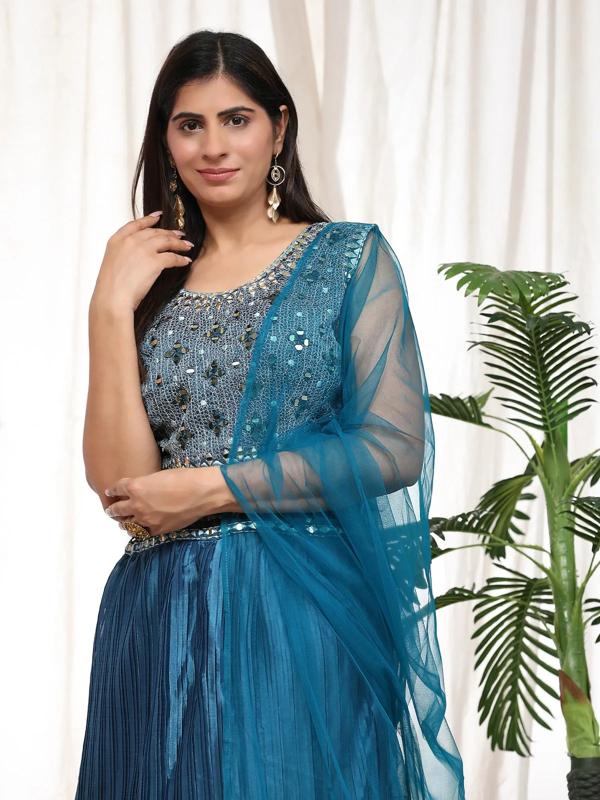 Beautiful Designer Party Wear Important Febric Lehenga Choli