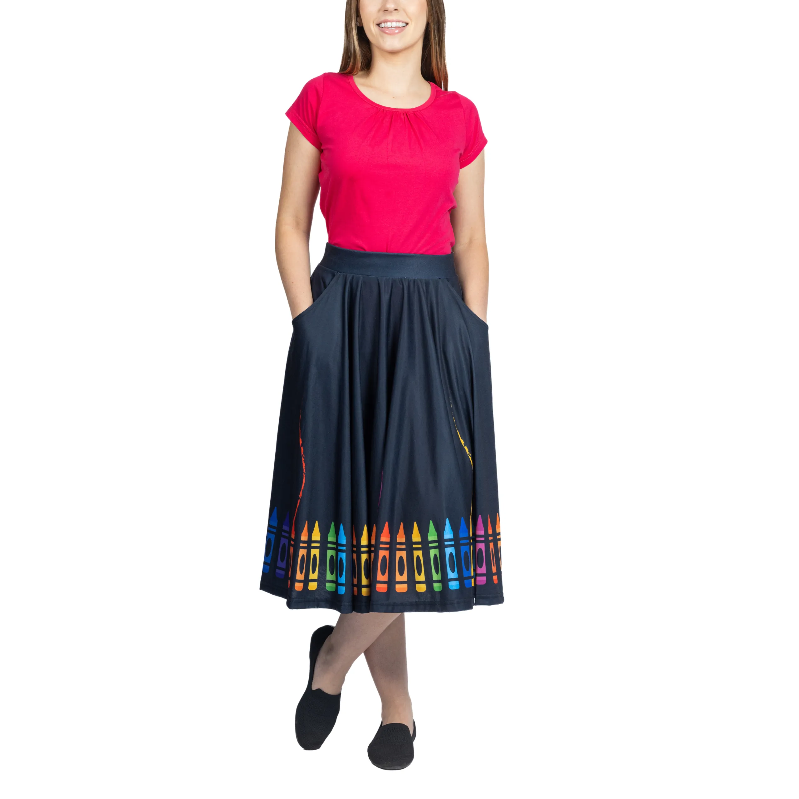 Crayons Twirl Skirt