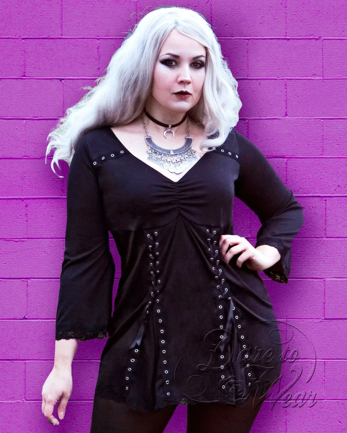 Electra Top in Raven