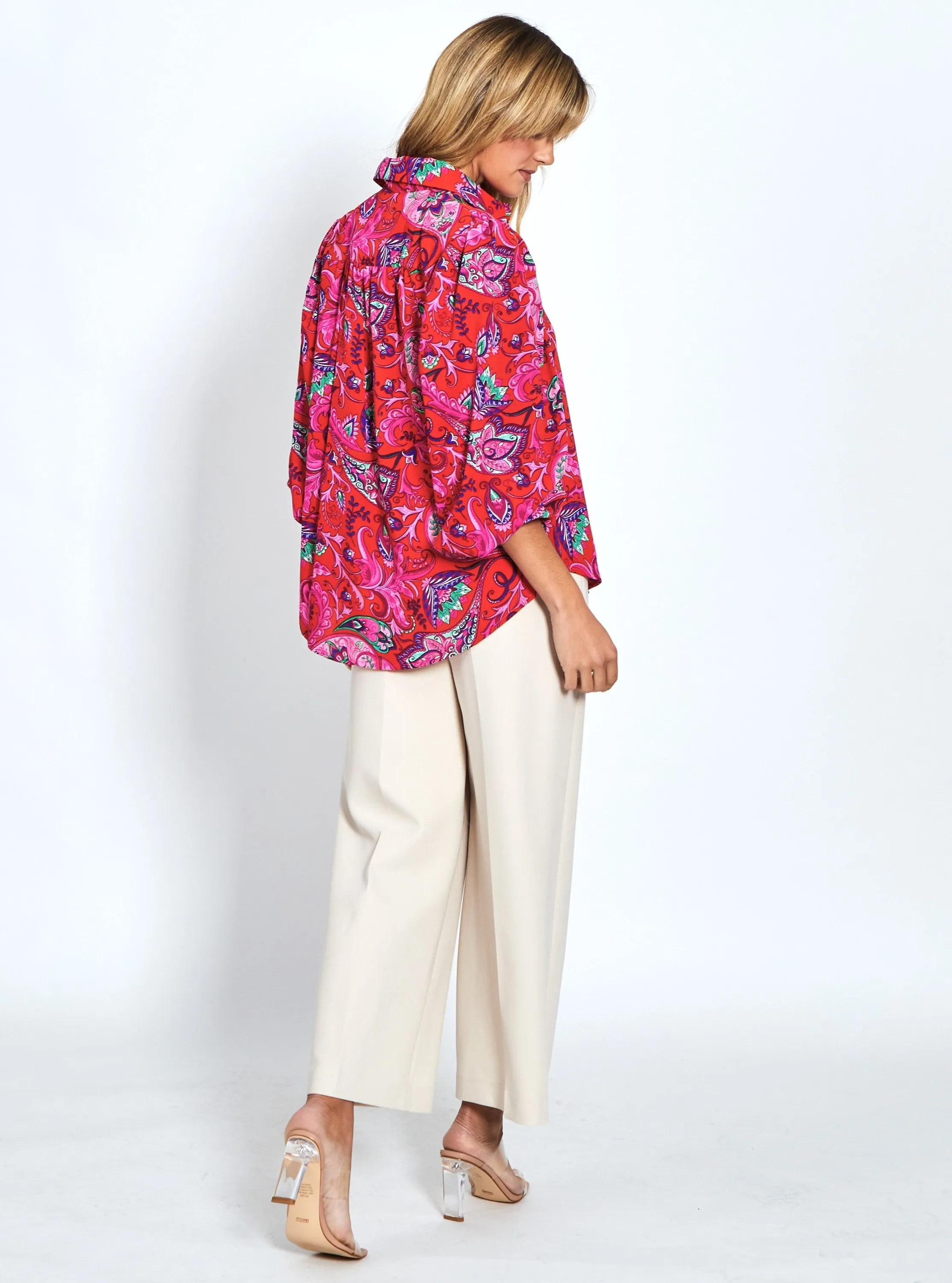 Kate Shirt - Hot Pink