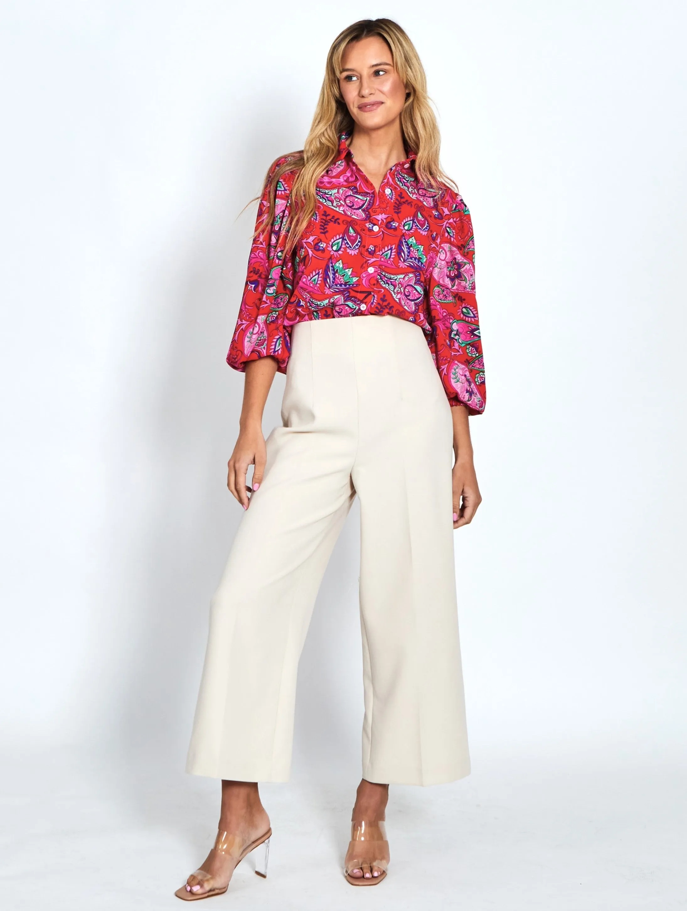Kate Shirt - Hot Pink