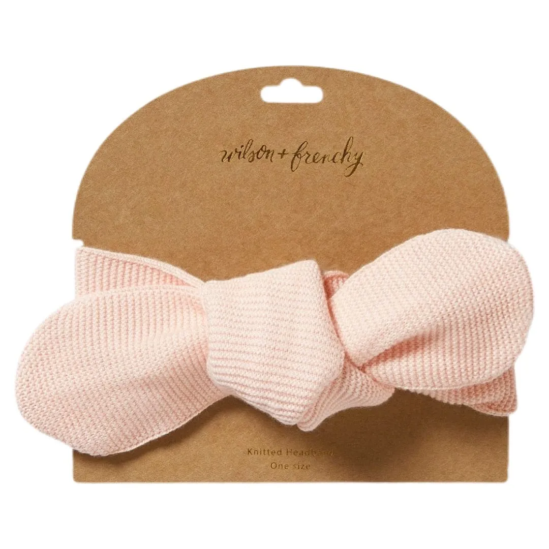 Knitted Headband - Blush
