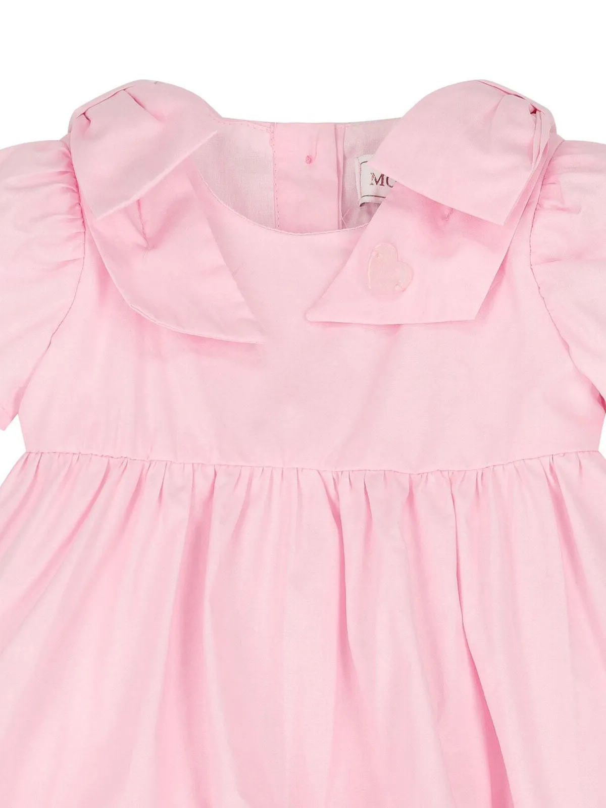 Monnalisa-Cute poplin dress for baby girls-37E900