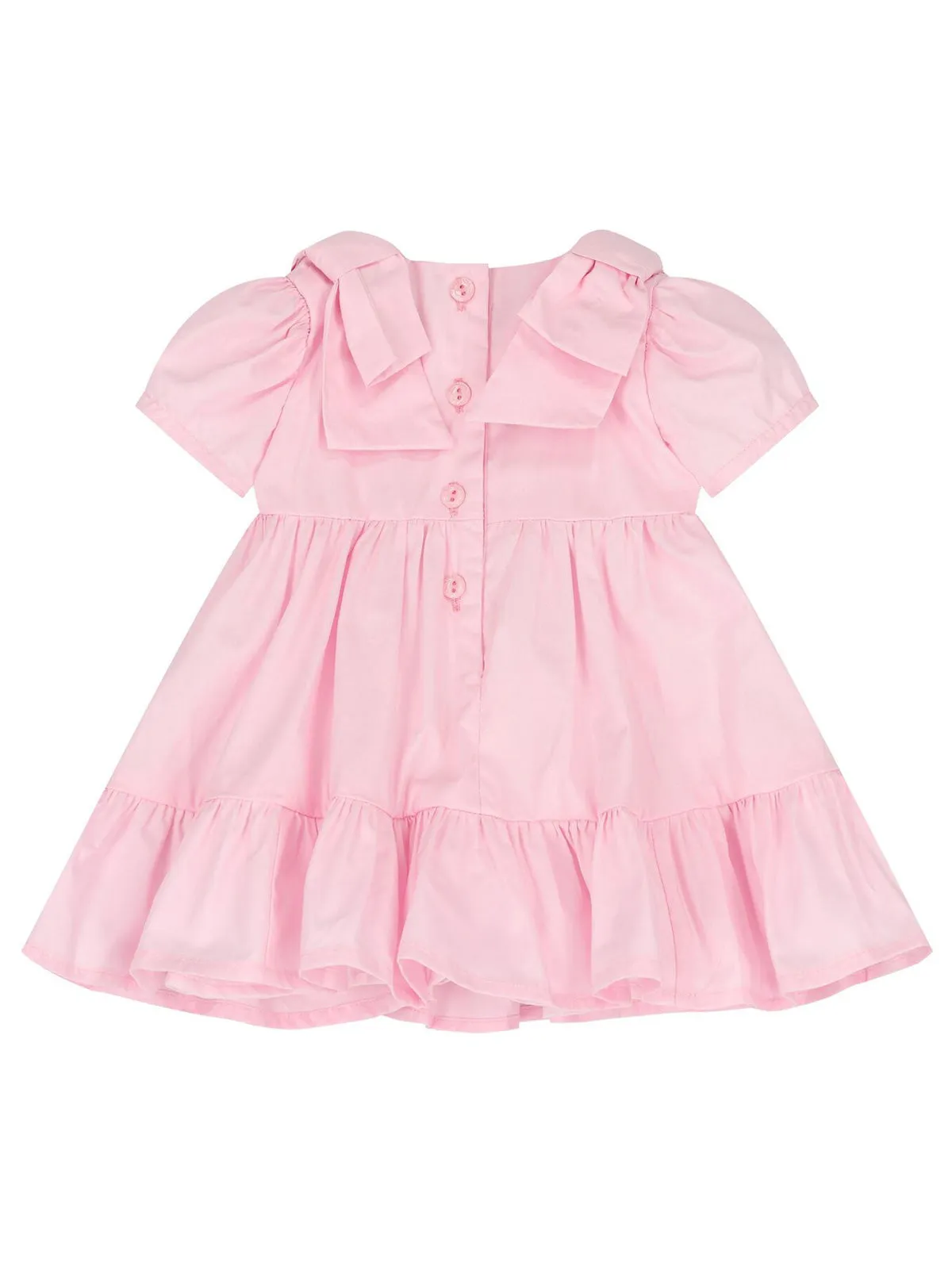 Monnalisa-Cute poplin dress for baby girls-37E900