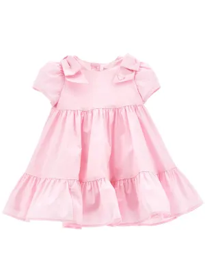 Monnalisa-Cute poplin dress for baby girls-37E900