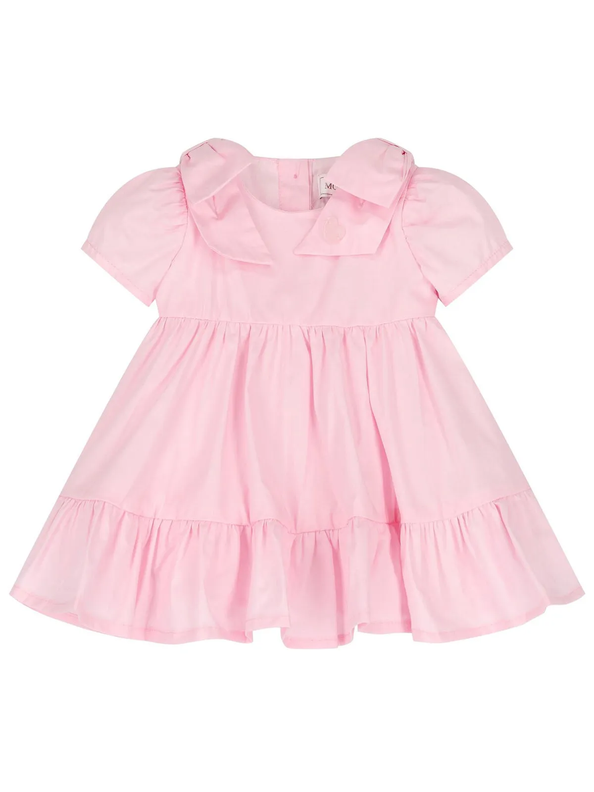 Monnalisa-Cute poplin dress for baby girls-37E900