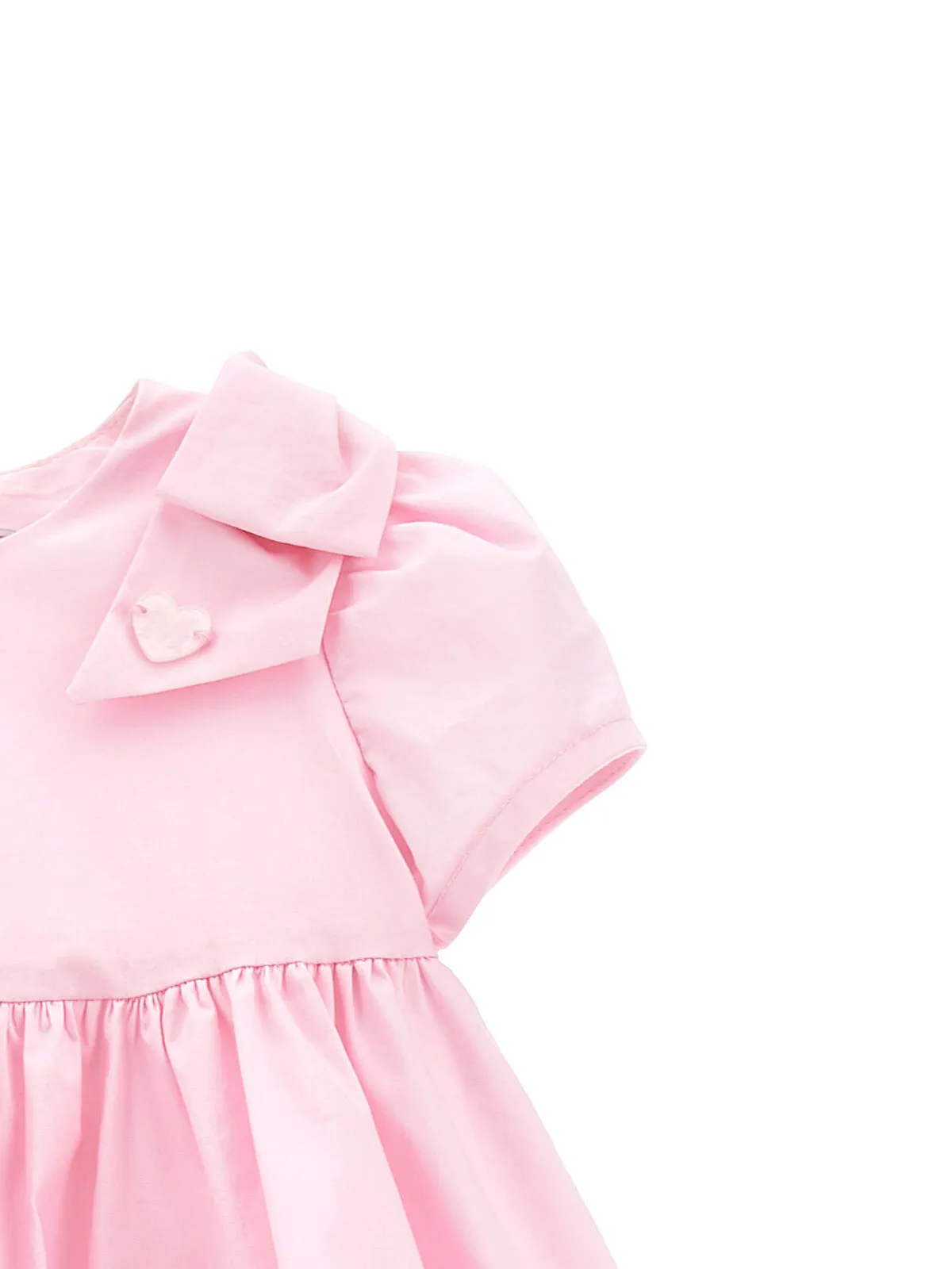 Monnalisa-Cute poplin dress for baby girls-37E900