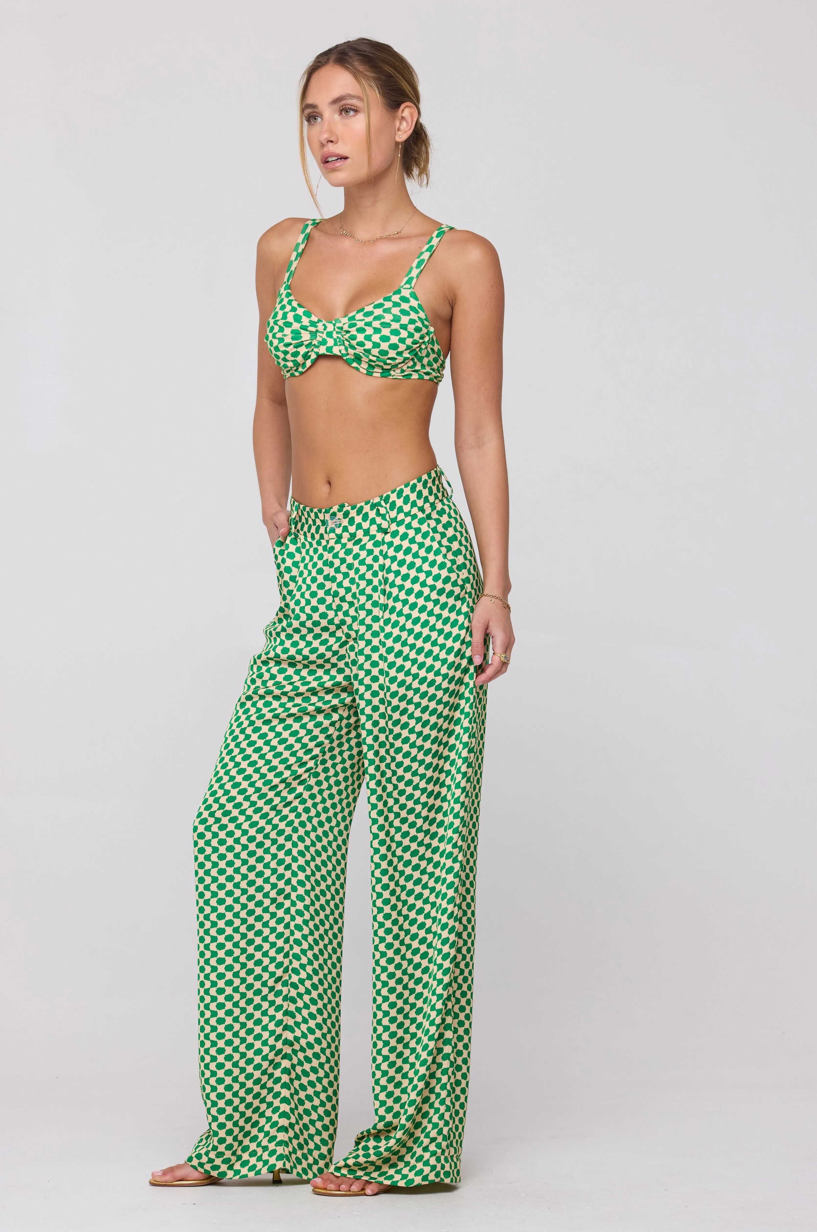 Sasha Trouser in Riviera
