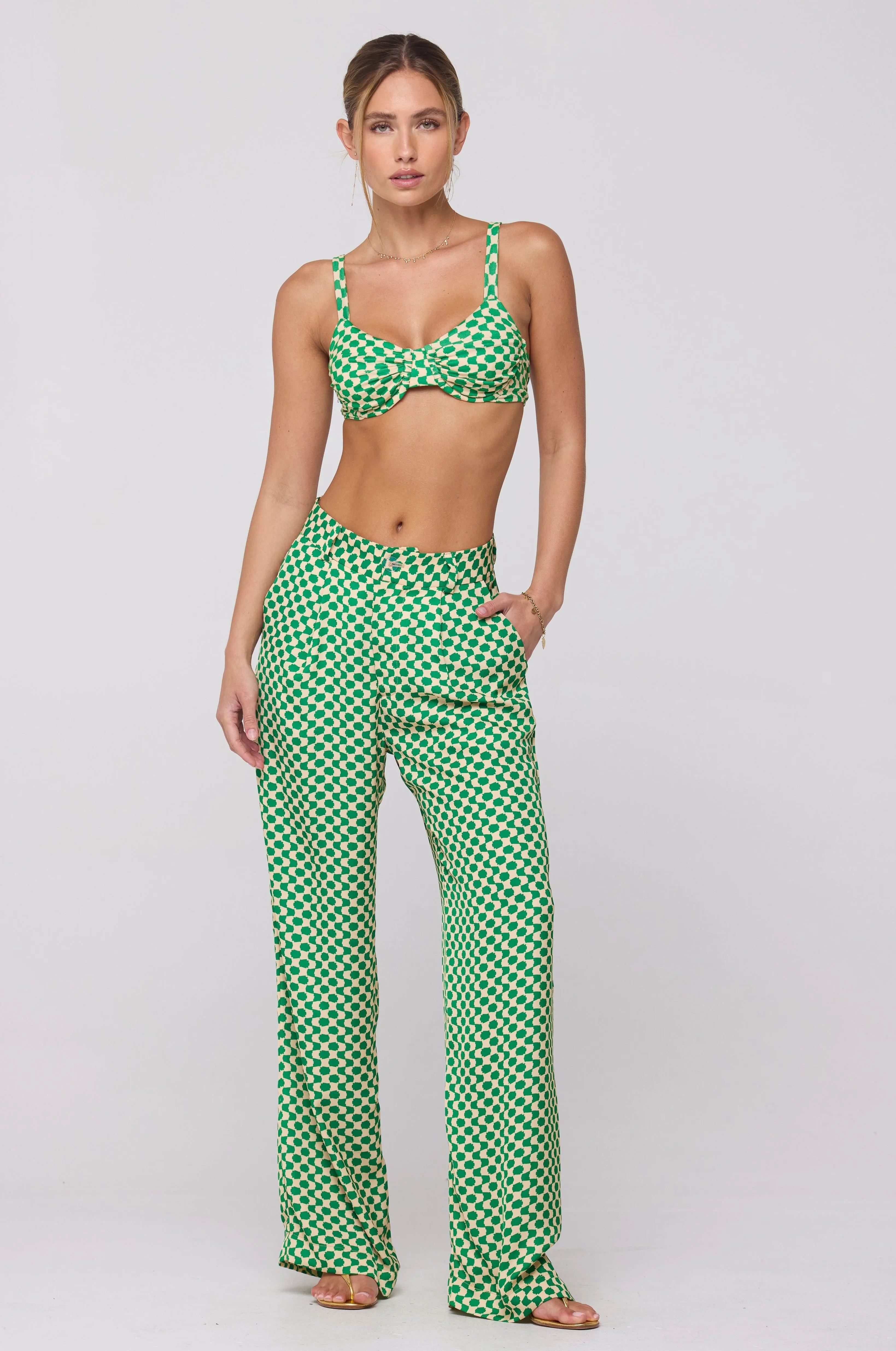 Sasha Trouser in Riviera