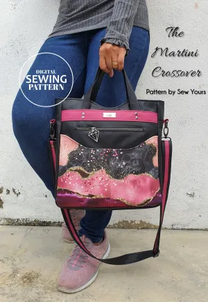 Sewing Pattern with video | The Martini Crossover