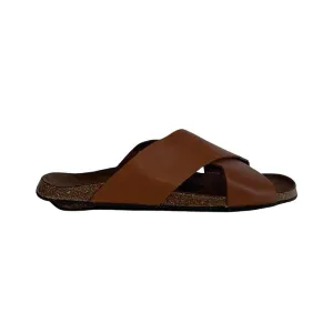 Vachette Antico Slide - Tan