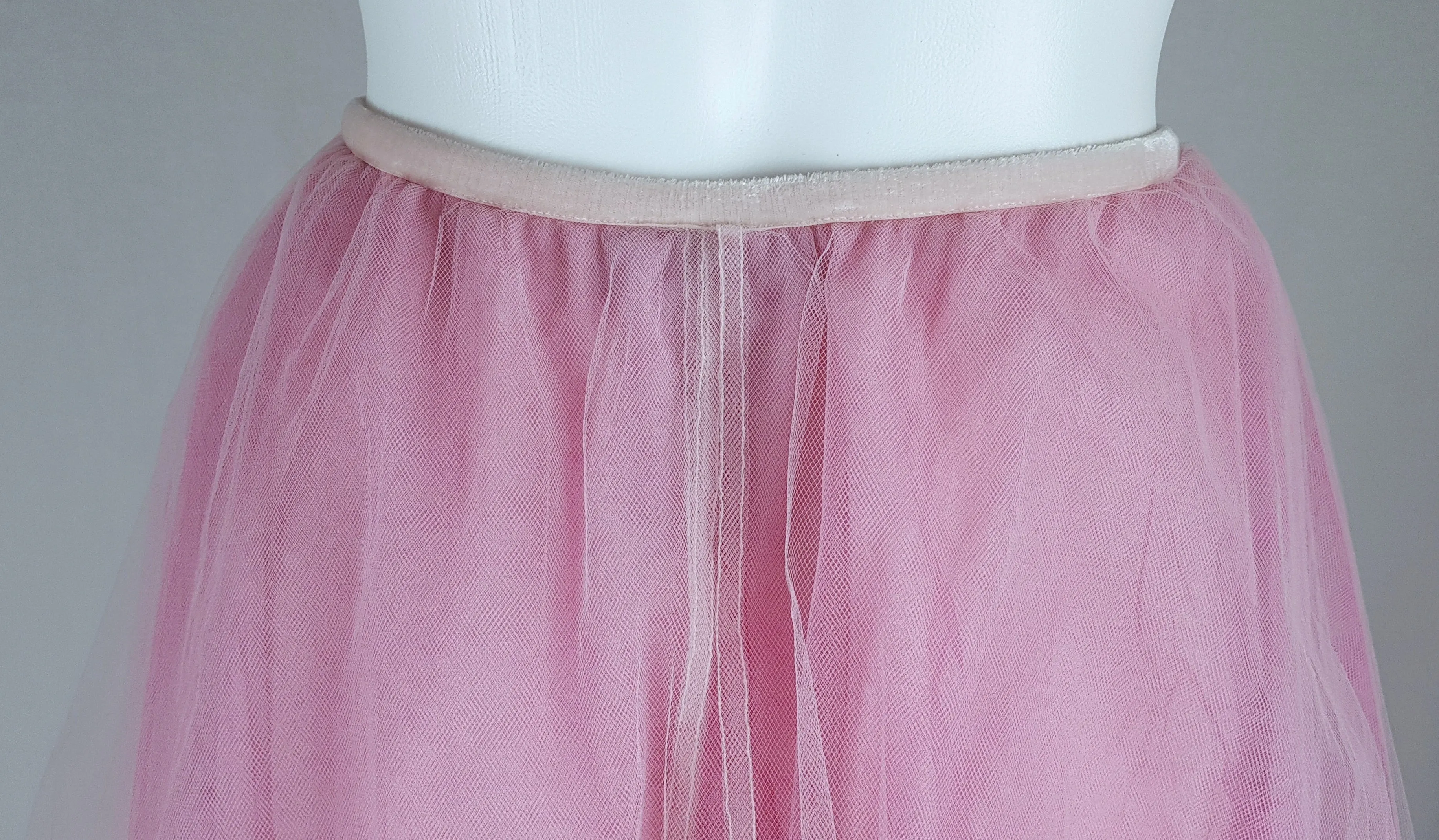 Vintage 90's | Ralph Lauren Pink Tulle Skirt